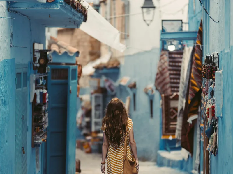 Aperçu du projet Refonte Site Touristique - Refonte complète d'un site de promotion touristique marocain avec optimisation SEO, multilingue et intégration de circuits touristiques interactifs.
